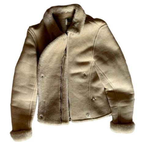 Hermes shearling jacket